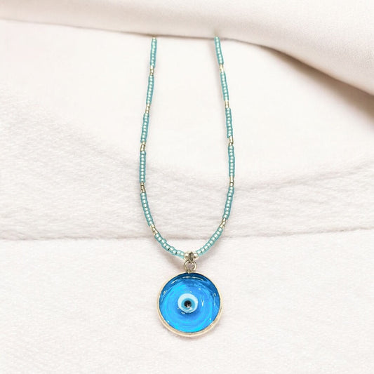 🧿 Evil Eye Large Charm Necklace