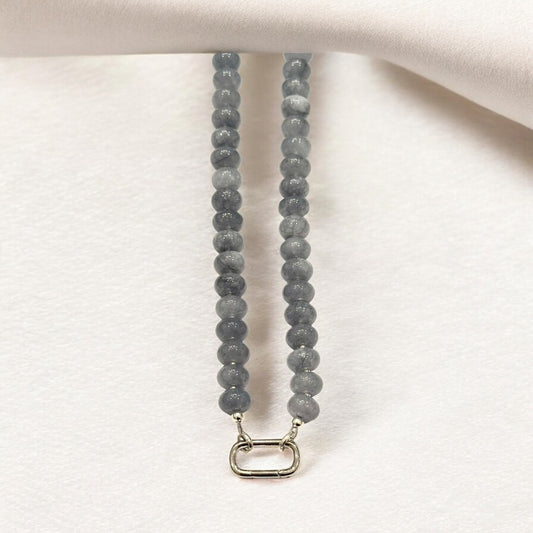 Blue Smoke Candy Necklace