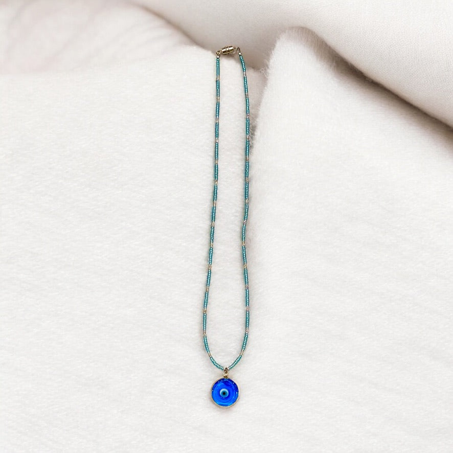 🧿 Evil Eye Large Charm Necklace