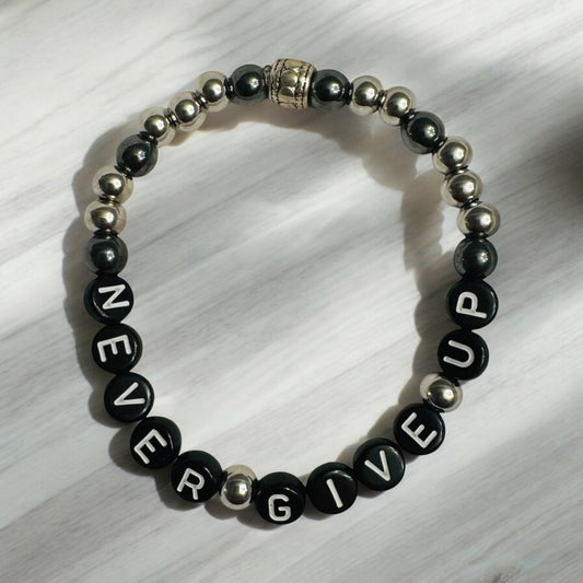 🖤 Never Give Up Bracelet