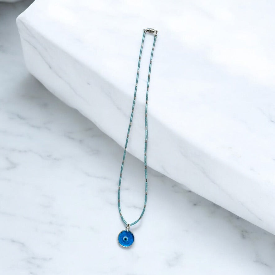 🧿 Evil Eye Large Charm Necklace