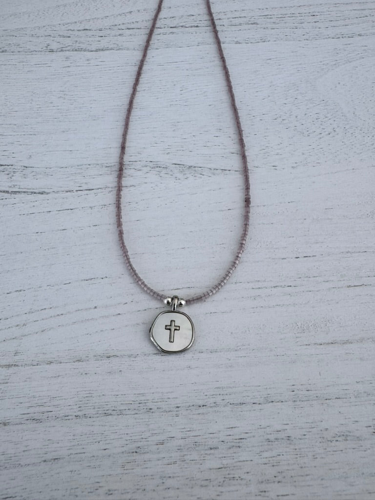 ✞ Delicate Gold Cross Necklace