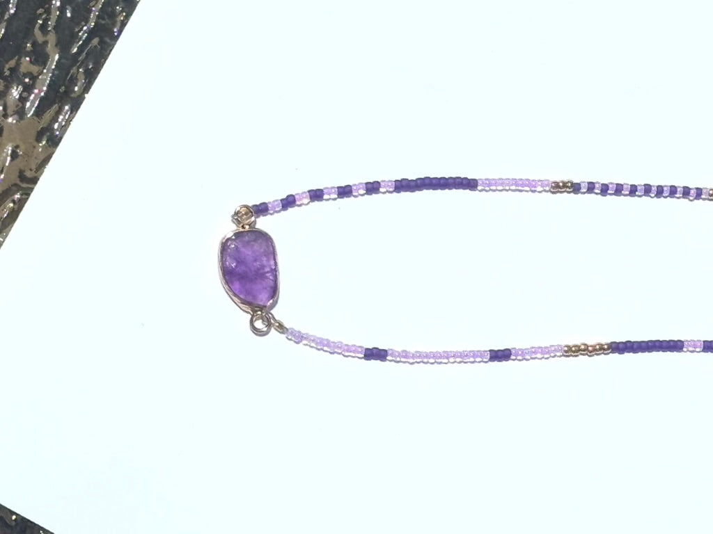Amethyst Necklace/Bracelet Wrap