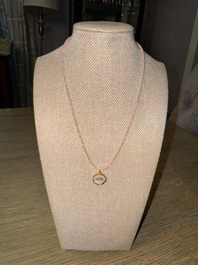 🌈 Rainbow Pendant Necklace