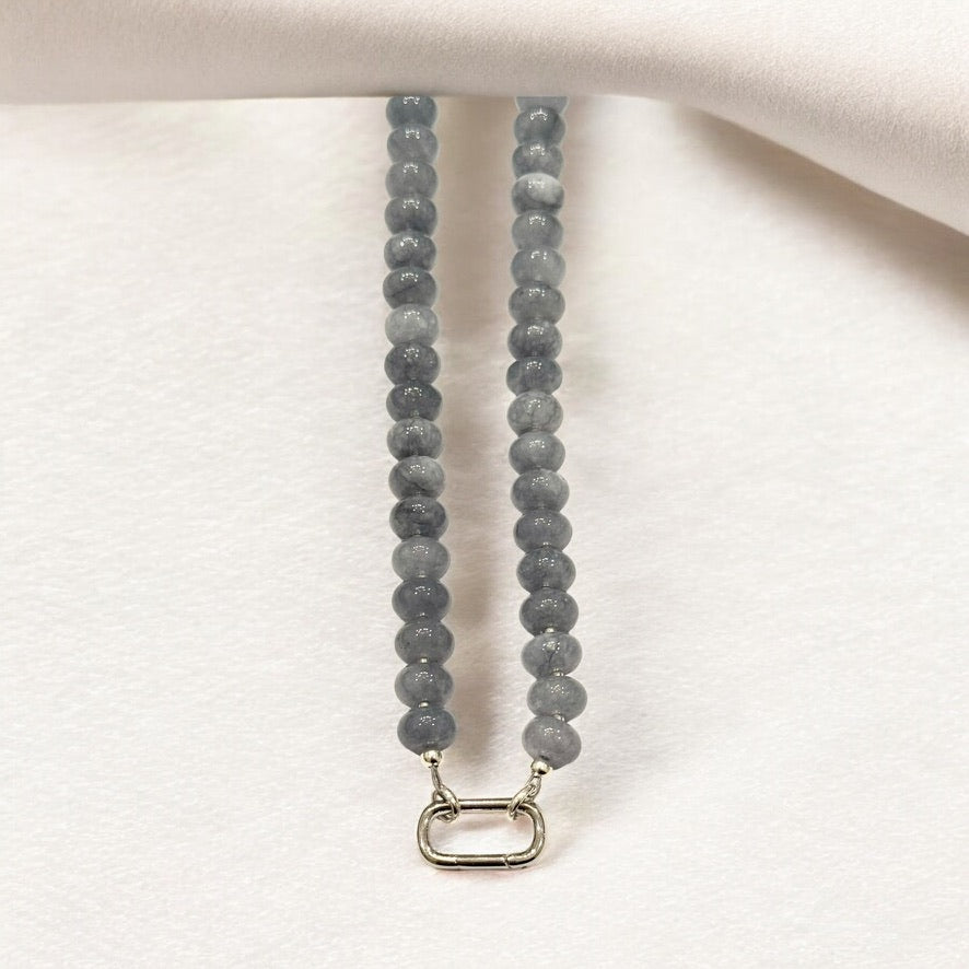 Blue Smoke Candy Necklace