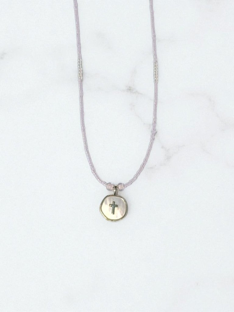 ✞ Delicate Gold Cross Necklace