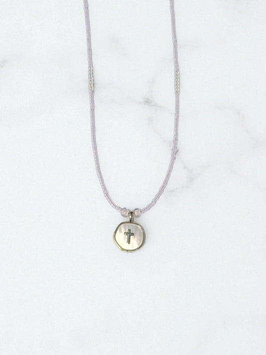 ✞ Delicate Gold Cross Necklace